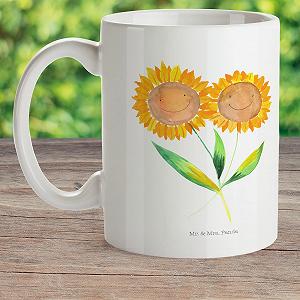 Детская чашка Mr. & Mrs. Panda Цветок Подсолнух - Сад, Любимый человек, Детская чашка непротекаемая, Детская кружка из нержавеющей стали synthetic.ua - Фото 1