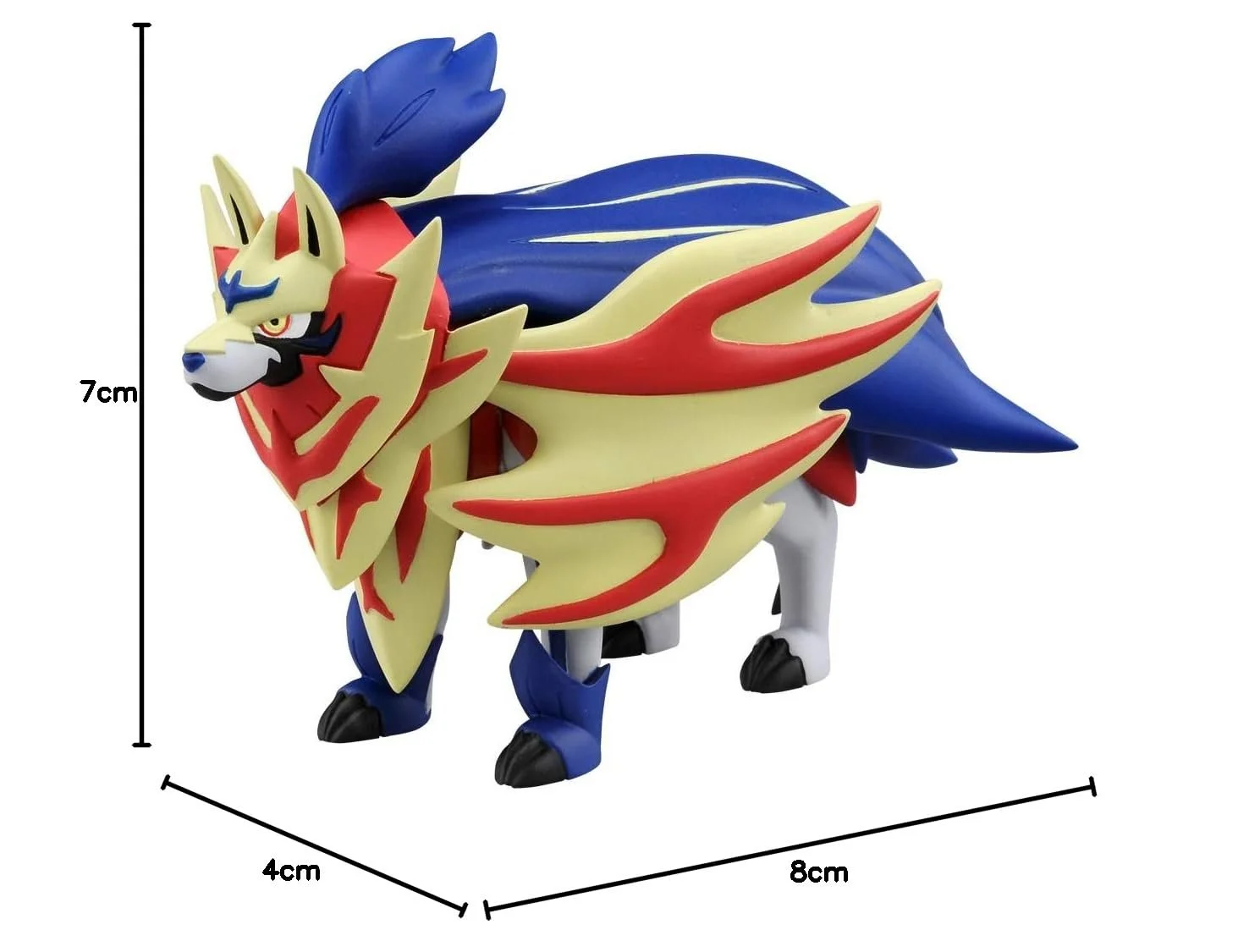 Ігрова фігурка Takaratomy Pocket Monster Moncolle Monster Collection ML-19 Zamazenta, фото №6