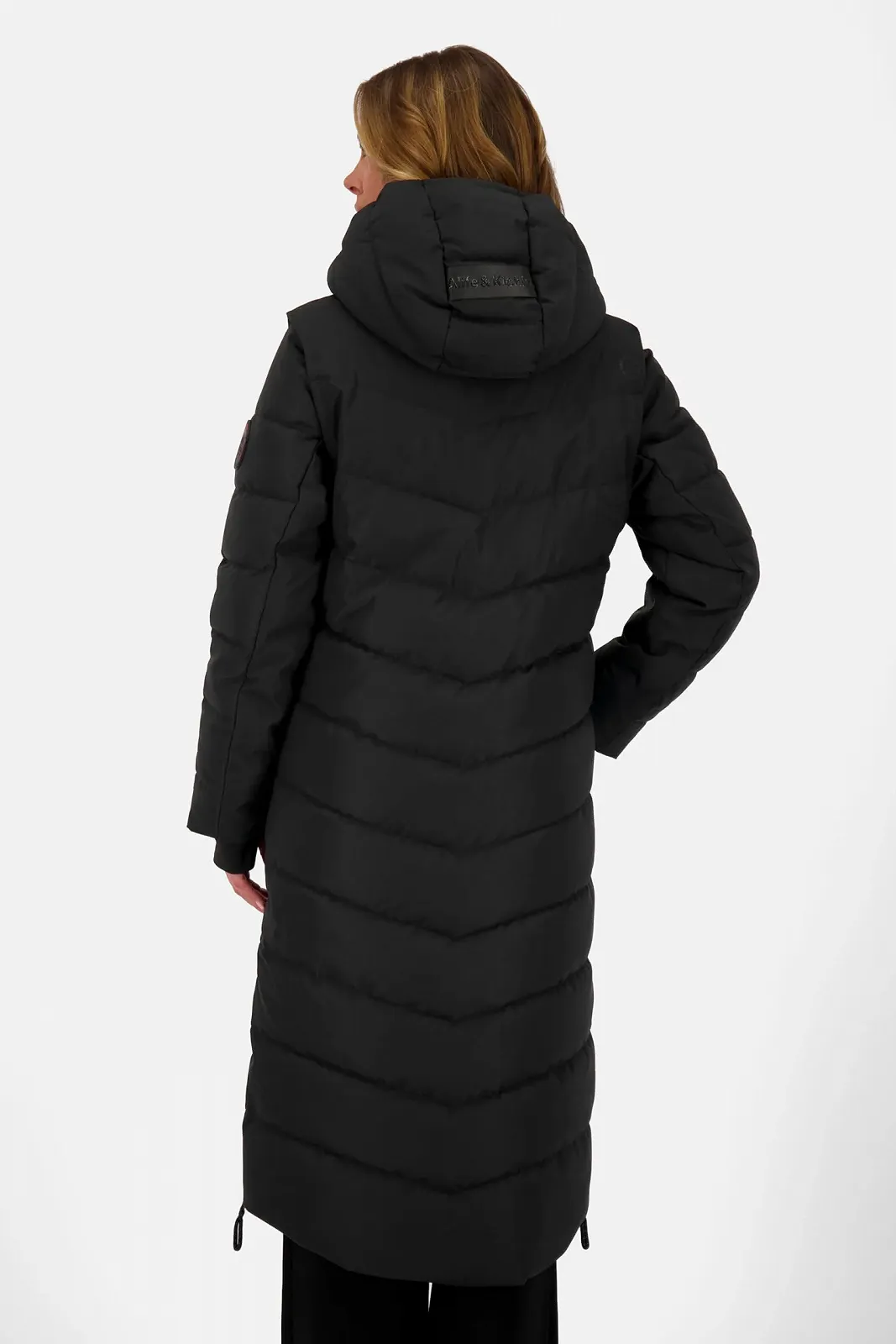 Пуховик alife & kickin NellyAK A Жіноча стьобана зимова куртка Dark Forest, фото №4 Пуховик alife & kickin NellyAK A Жіноча стьобана зимова куртка Dark Forest, фото №4