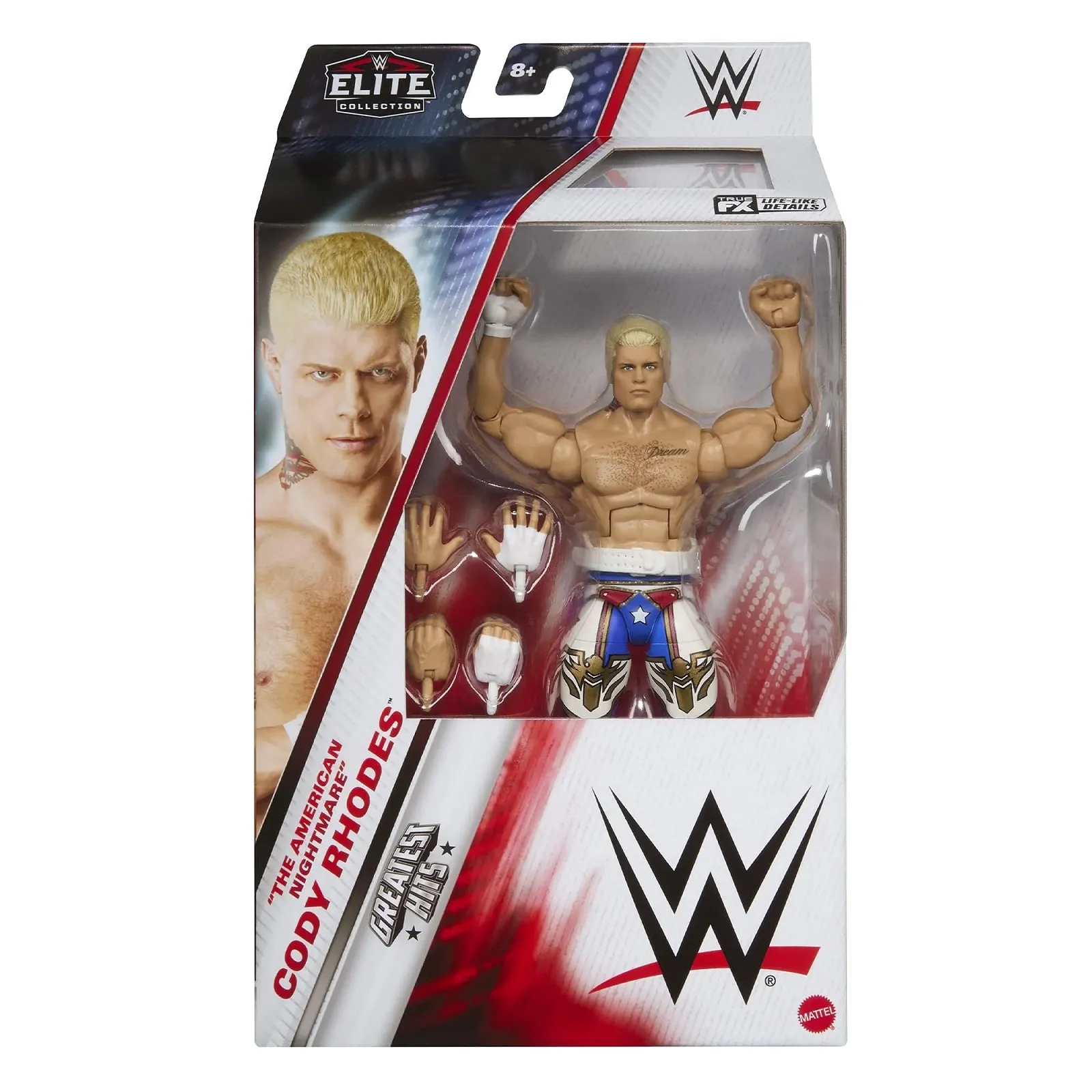 Фігурка WWE Elite Greatest Hits 8 Cody Rhodes Toy Wrestling, фото №1
