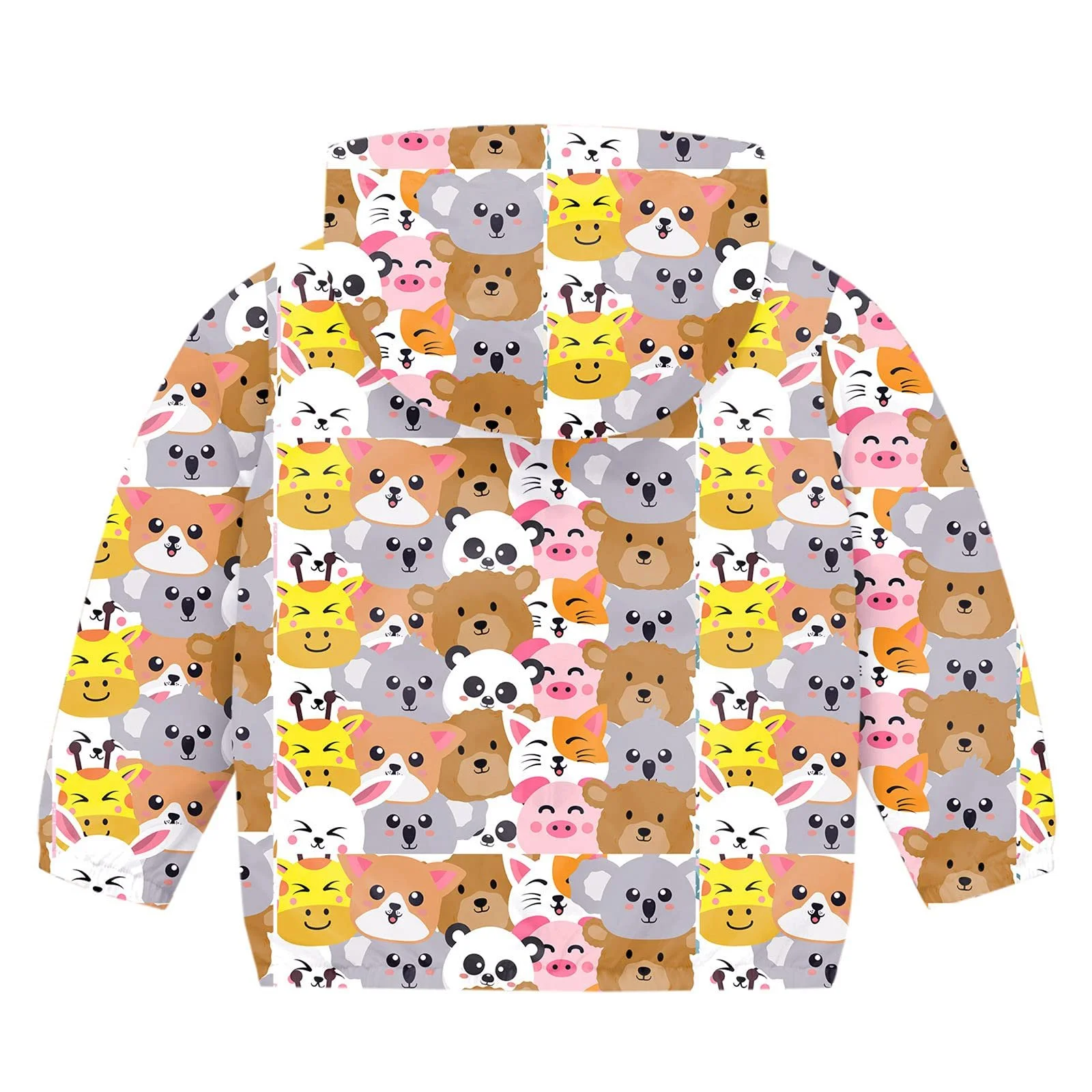 Перехідна куртка Beokeuioe Вітрівка з капюшоном, фото №3