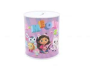 Скарбничка CyP Brands Gabby металева дитяча 10 x 10 x 12 см Різнокольорова - Фото 1