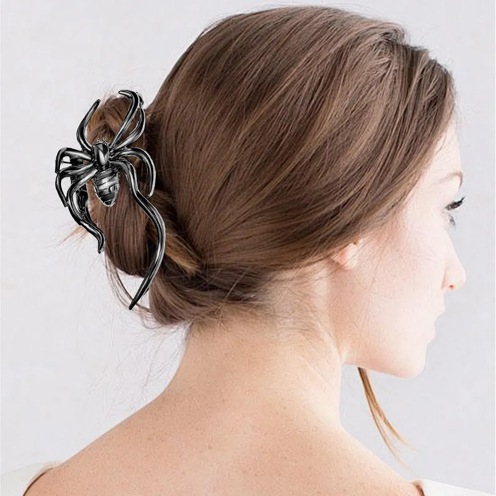 Заколка для волос Паук Металл, фото №3 Заколка для волос Паук Металл, фото №3