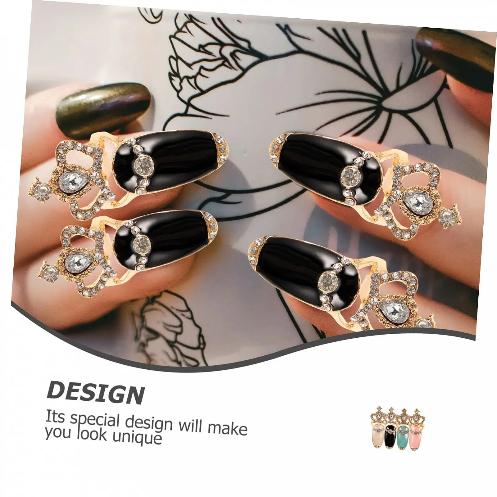 Аксесуари для нігтів для гламурного манікюру, фото №5