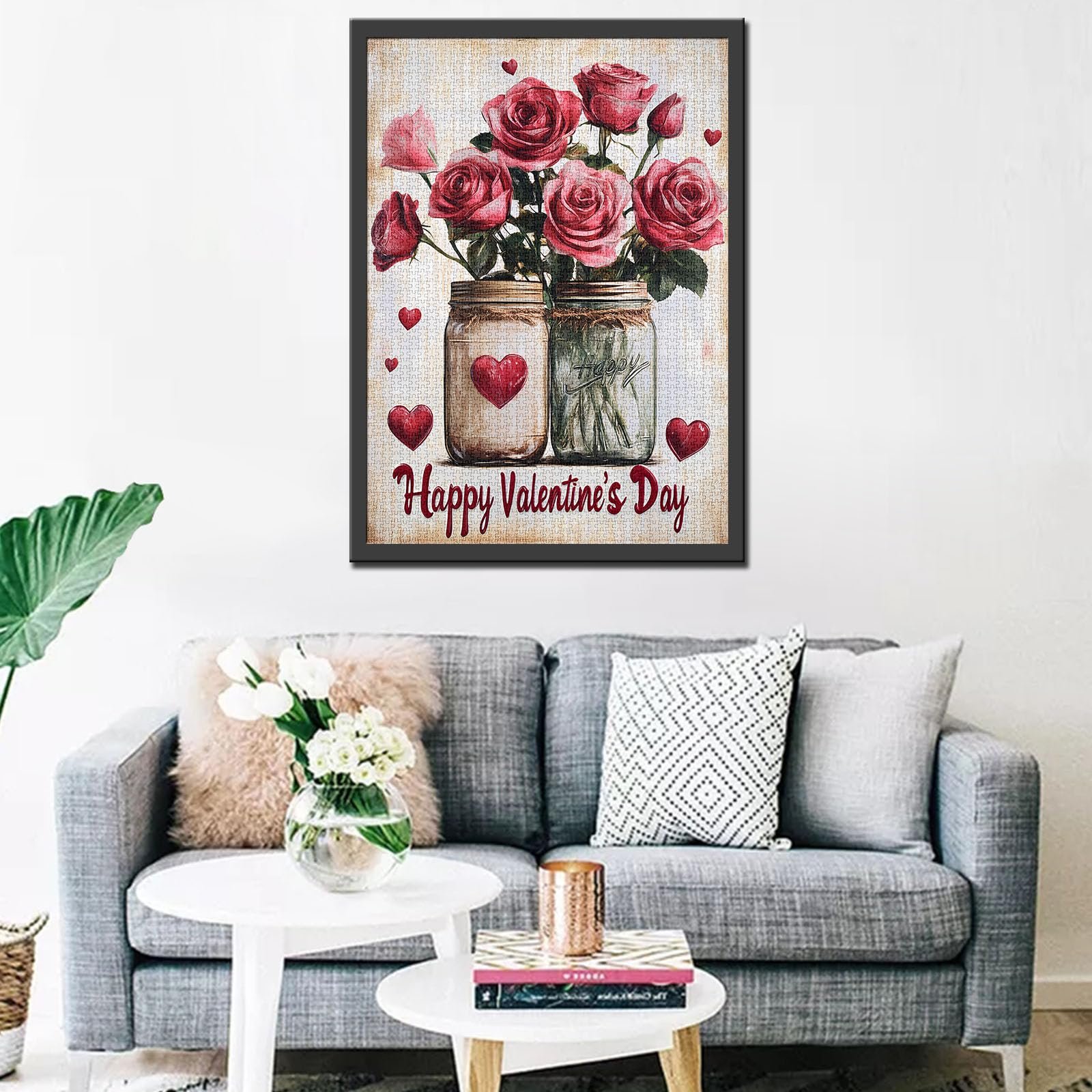 Пазл Tucocoo Roses in Vase Rose in Glass Bottle 1000 деталей, фото №3 Пазл Tucocoo Roses in Vase Rose in Glass Bottle 1000 деталей, фото №3