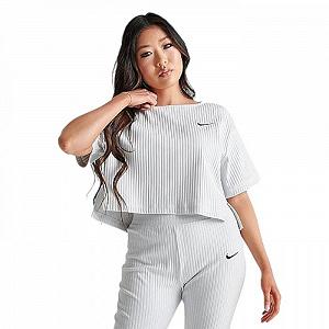 Футболка Nike Ribbed Jersey Short-Sleeve   M - Фото 1