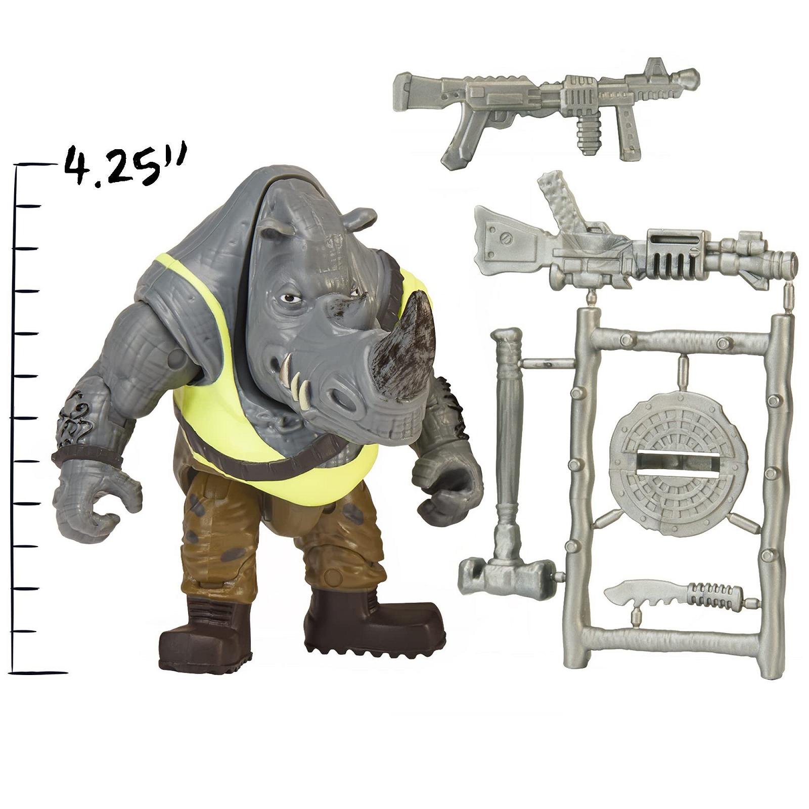 Фигурка Черепашки-ниндзя Rocksteady Основная фигурка, фото №3