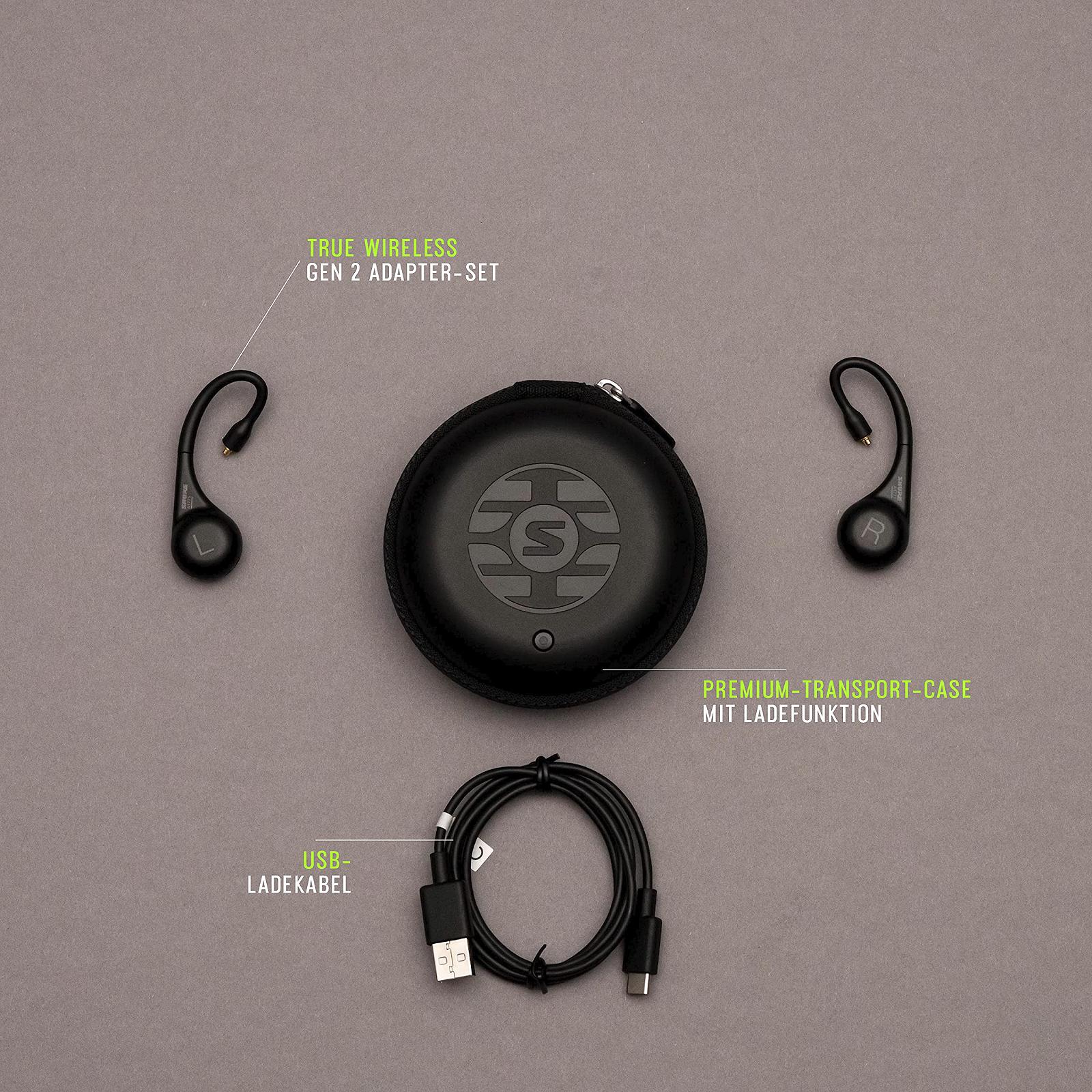 Адаптер Shure True Wireless Gen 2 Для наушников-затычек Over-Ear Bluetooth 5 RMCE-TW2-EFS, фото №2