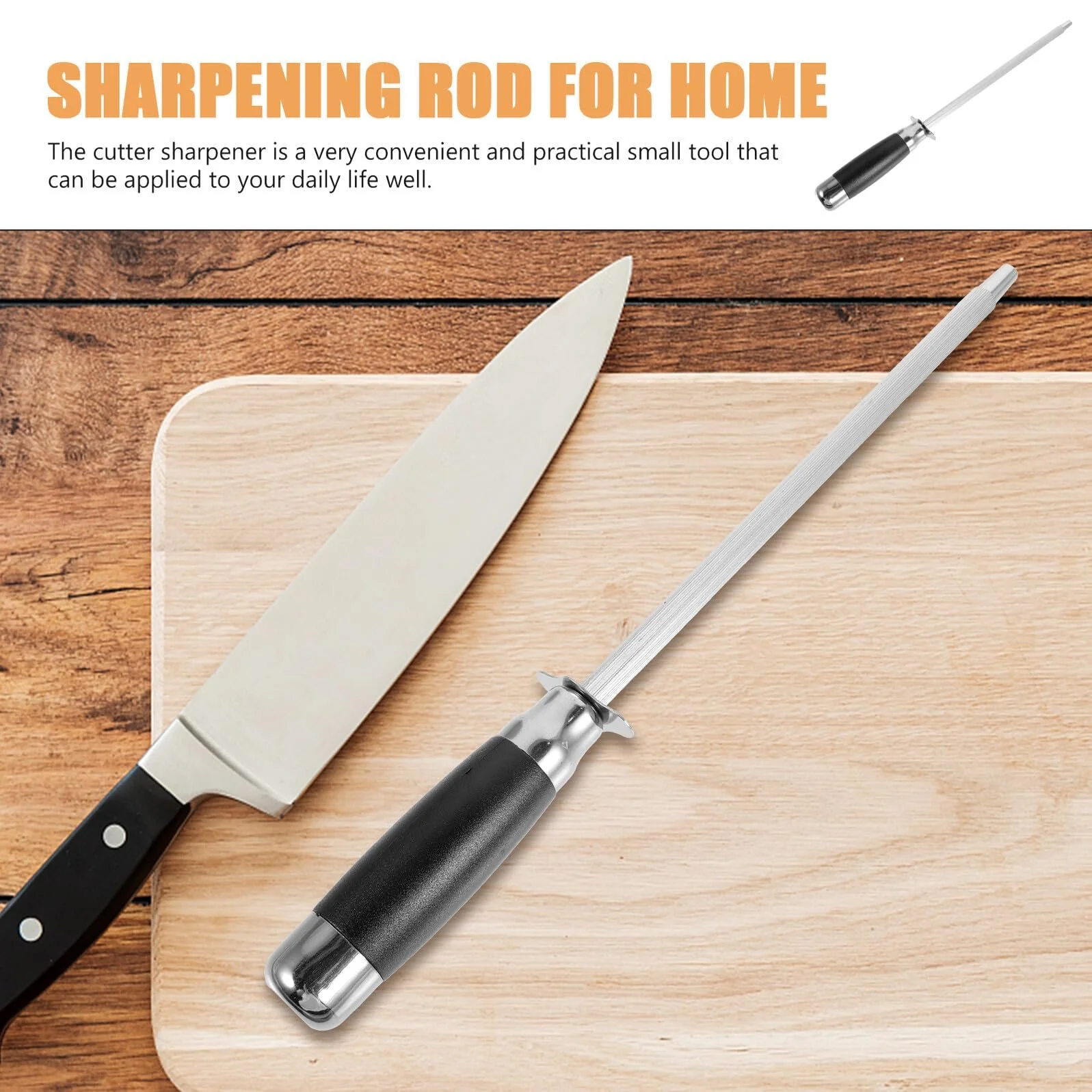 Мусат BESPORTBLE из нержавеющей стали с большой заточкой поверхностью, фото №6