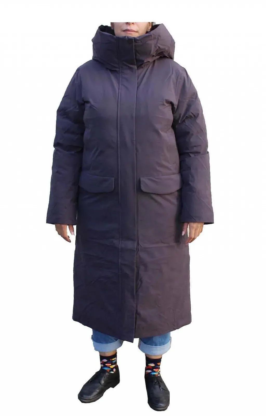 Функціональне пальто Elvine Asha Жіноче Темно-фіолетовий, фото №3 Функціональне пальто Elvine Asha Жіноче Темно-фіолетовий, фото №3