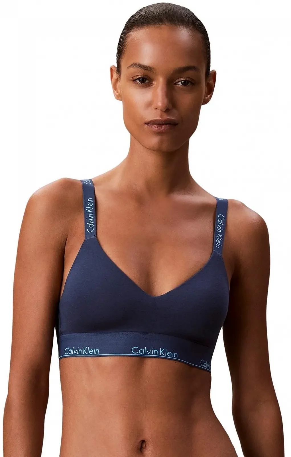 Бюстгальтер-бралет Calvin Klein з легкою підкладкою та еластичним поясом, фото №1 Бюстгальтер-бралет Calvin Klein з легкою підкладкою та еластичним поясом, фото №1