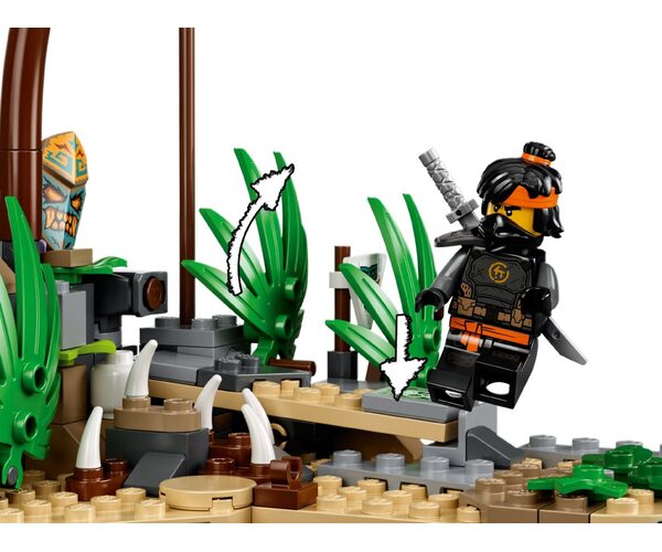 Конструктор LEGO Ninjago Деревня Хранителей 71747, фото №6