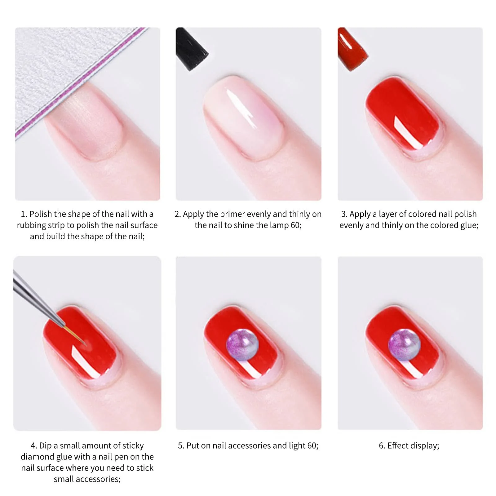 Стрази для нігтів 12 Cell DIY Festival Блискітки 1 Коробка Symphony, фото №3