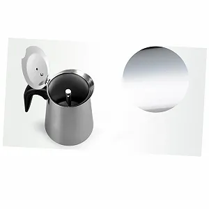 Кавник ручний Edelstah з фільтром Сріблястий synthetic.ua - Фото 1