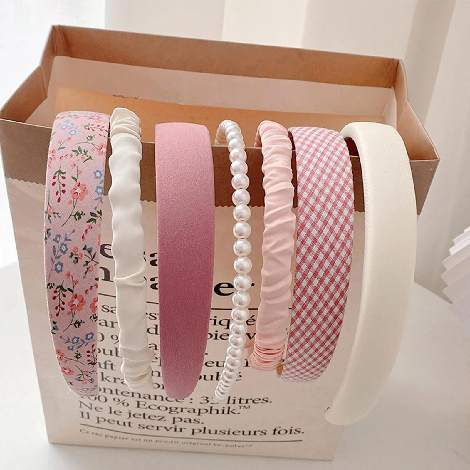 Набір обручів на голову для жінок 7 шт, фото №5 Набір обручів на голову для жінок 7 шт, фото №5