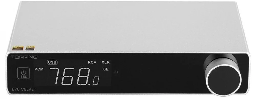 ЦАП Topping E70 TP11A Velvet Silver, фото №1