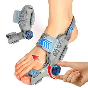 Шина для великого пальця стопи Beseloa, Регульована ортопедична кнопка для лівої/правої ноги - Фото 1