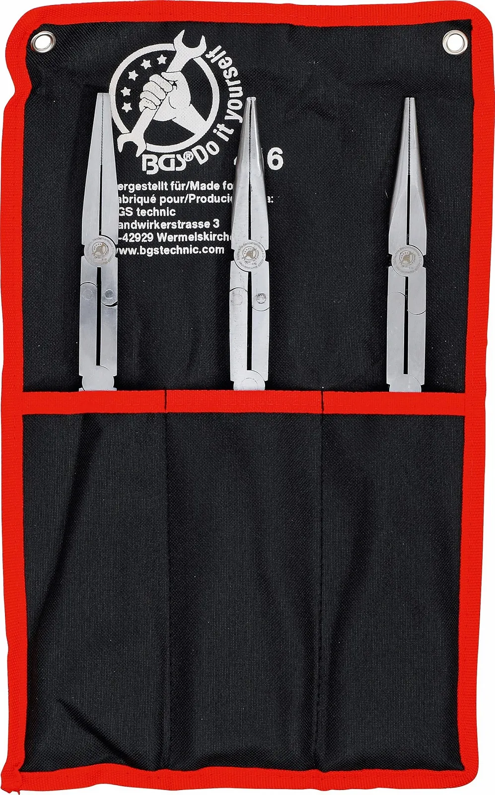 Набор плоскогубцев Kraftmann Double Joint, серебристо-черный, фото №5