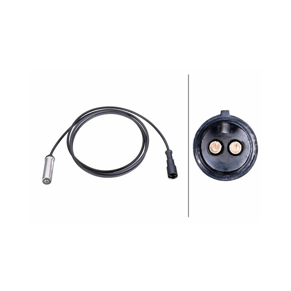 Датчик частоты вращения колеса HELLA 6PU 230 052-001 для DAF IVECO MACK MAN VAN HOOL VOLVO, фото №1