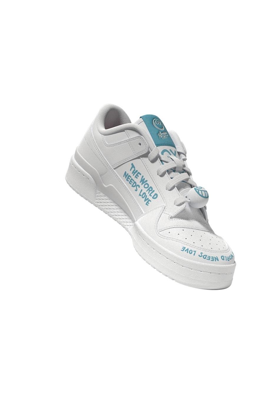 Кроссовки ADIDAS ORIGINALS FORUM LOW CL WHITE 44 2/3, фото №6