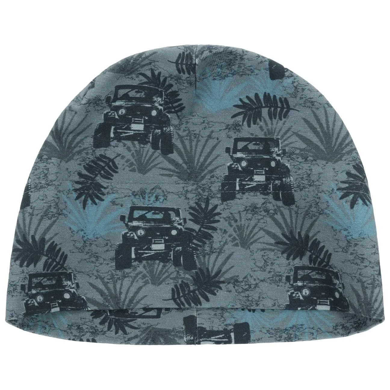 Шапка-бини maximo Для девочек Серый меланж с цитрусовым принтом, темно-синий, фото №2 Шапка-бини maximo Для девочек Серый меланж с цитрусовым принтом, темно-синий, фото №2