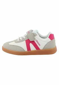 Кроссовки Kappa Indoor 95K0453002 Детские Белый / Розовый synthetic.ua - Фото 1