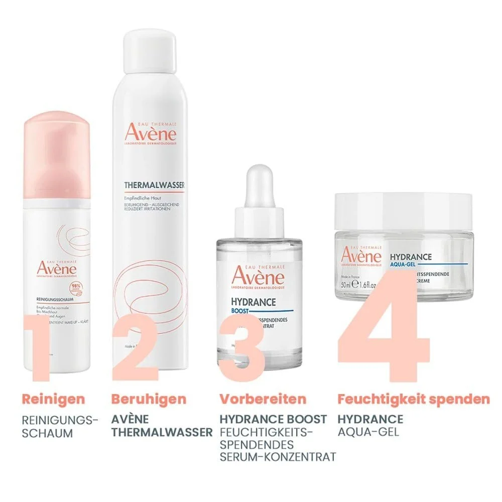 Зволожуючий аква-гель крем Avène Eau Thermale Hydrance 50 мл, фото №7