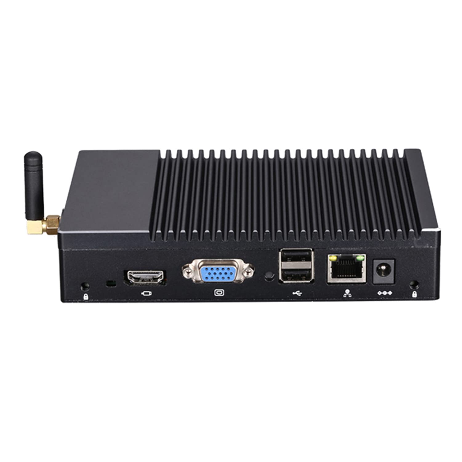 HUNSN Fanless Mini ПК BH05a AMD A6 1450 8G RAM 512G SSD, фото №5