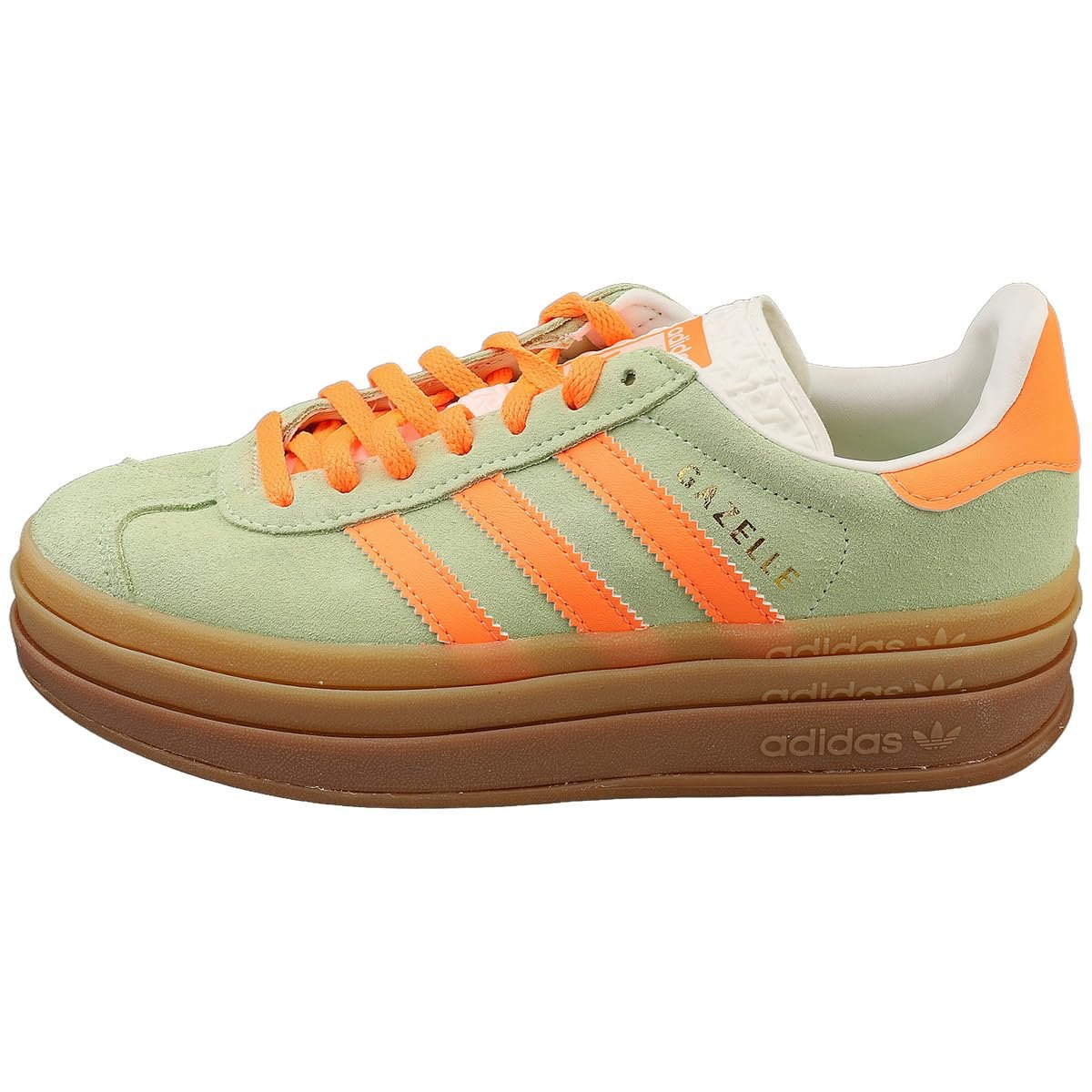 Кроссовки Adidas Gazelle Bold Женские - 40, Розовый Зеленый, фото №5