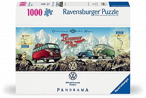 Пазл Ravensburger 12000443 На Bulli через Бреннер 1000 деталей synthetic.ua - Фото 1