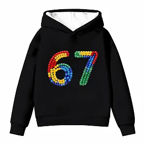 Худи Детский Худи для мальчиков Толстовка для девочек Детская мода Удобный Повседневный Худи Зимний Теплый Милый EIS 67 Принт Дышащий Пуловер Толстовка Флисовая Куртка Свитер с длинными рукавами - Фото 1