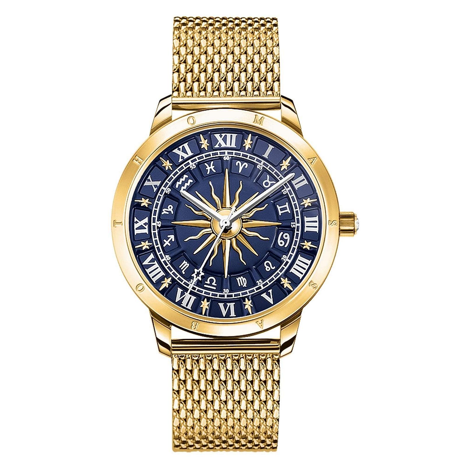 Часы Thomas Sabo Женские Zodiac Sign Аналоговые Кварцевые Сталь WA0352-264-209 33 мм, фото №1