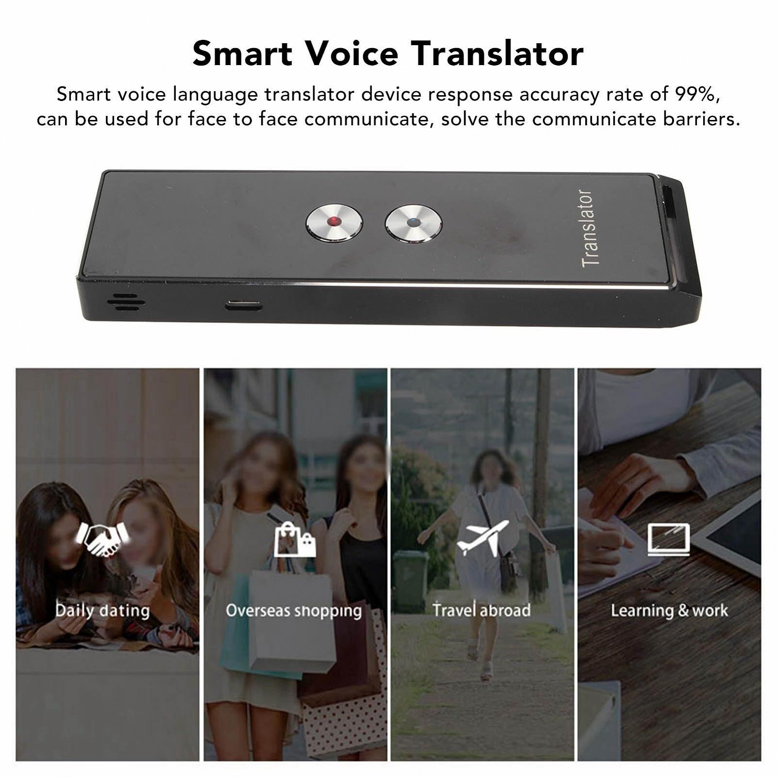 Перекладач голосу Портативний Усний 74 мови 70 акцентів Інтелектуальний, фото №2