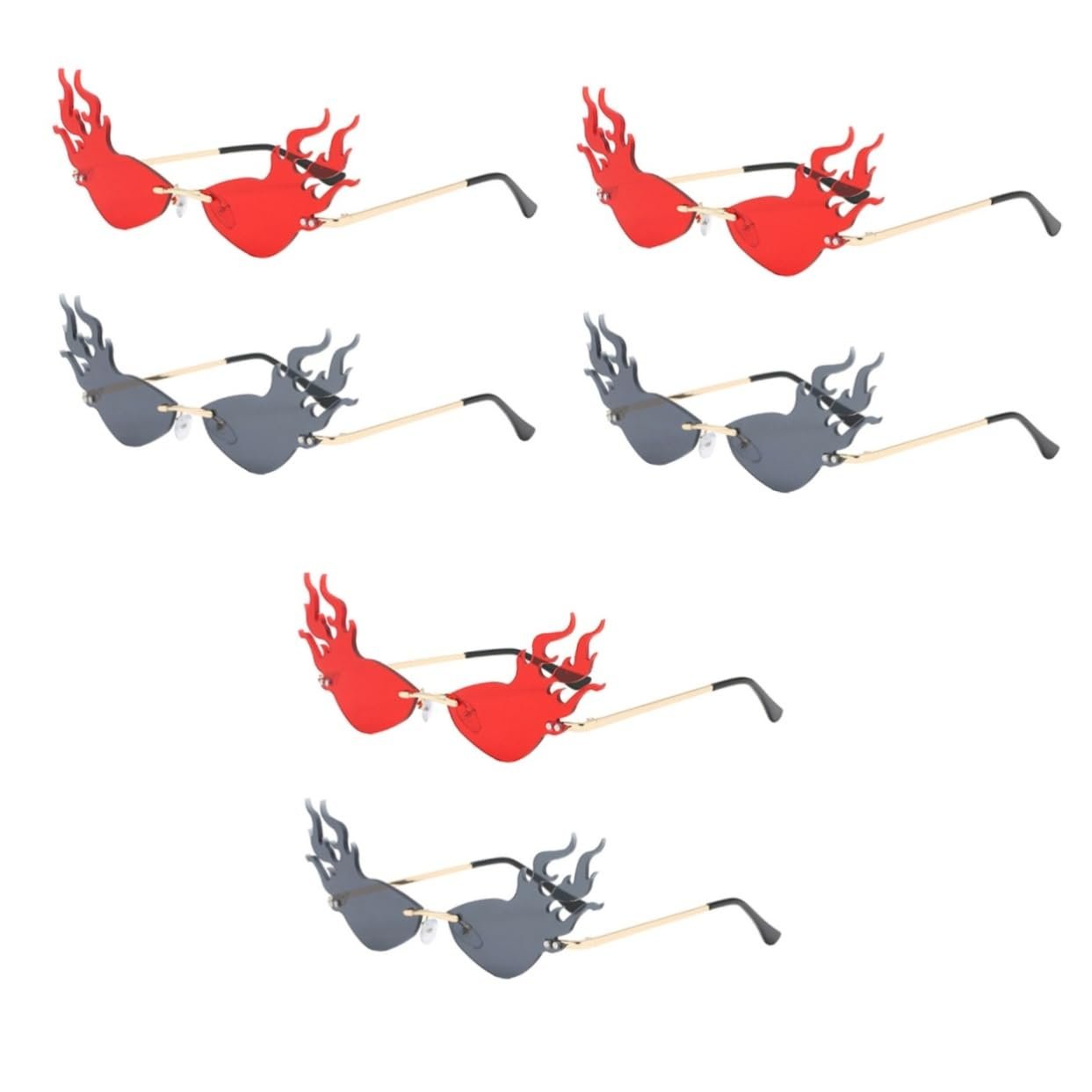 Сонцезахисні окуляри PACKOVE 6 шт Жіночі, фото №1