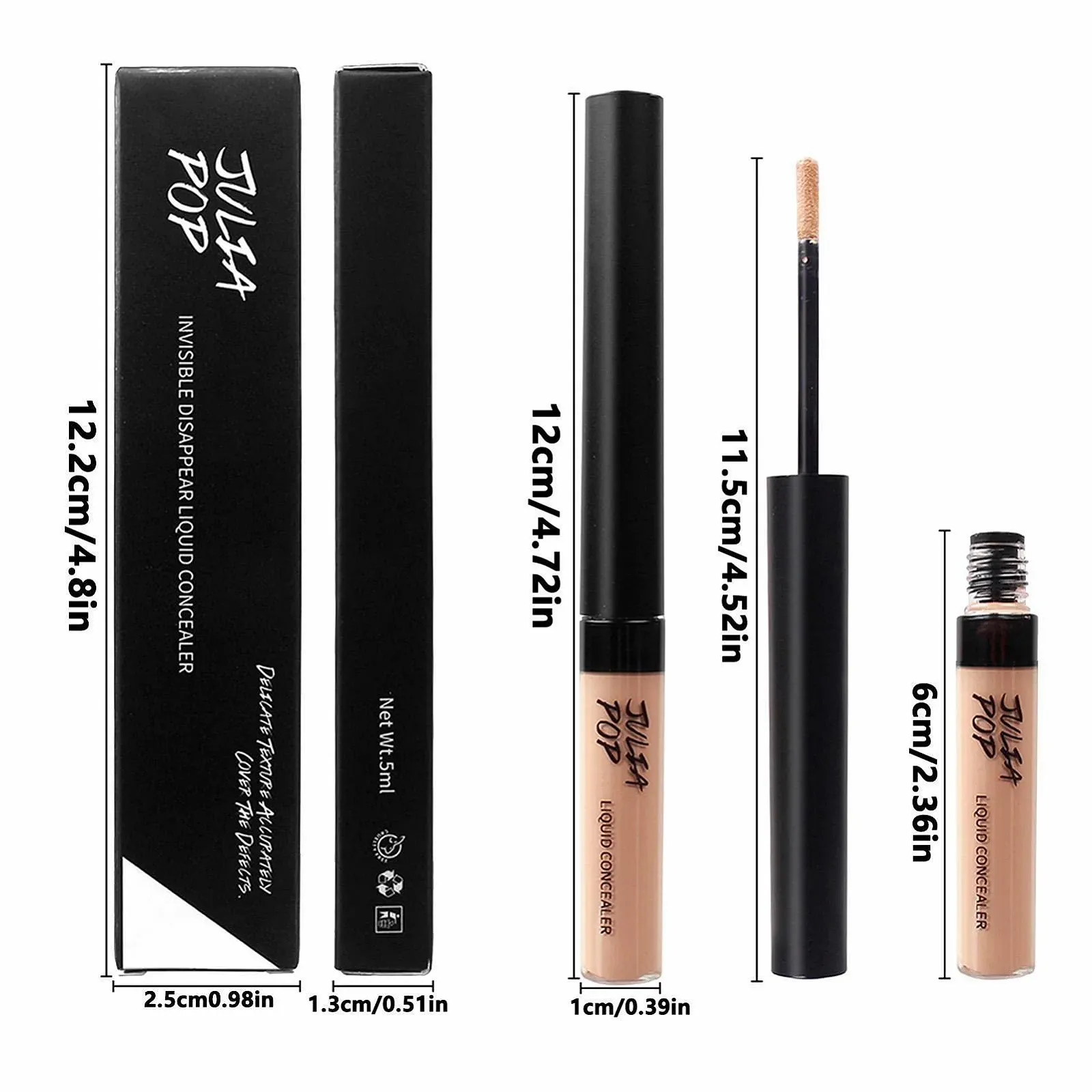 Кремовий Консилер Gesichts-Concealer 5 мл, фото №6