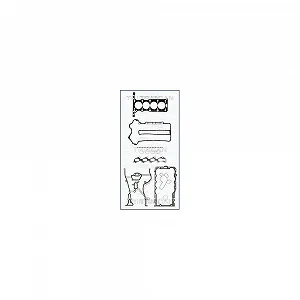 Комплект прокладок головки циліндра TRISCAN 598-50101 MULTILAYER STEEL для OPEL - Фото 1