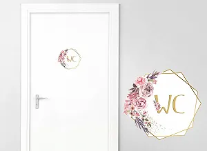 Настінна наклейка DL446-6 Design 6 Flower Tendril Самоклеюча synthetic.ua - Фото 1