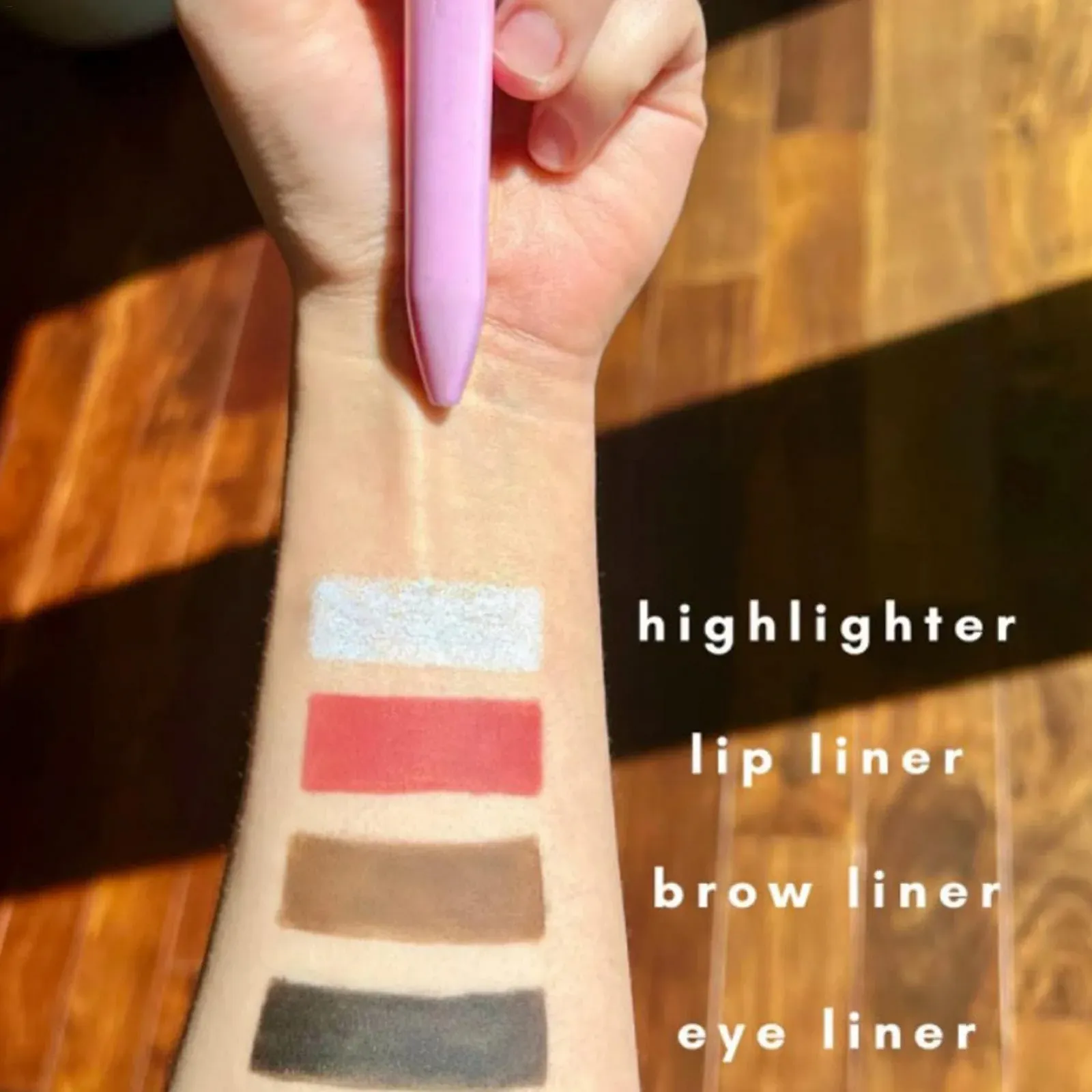 Карандаш для макияжа 4-в-1 Generic Многофункциональный, фото №2