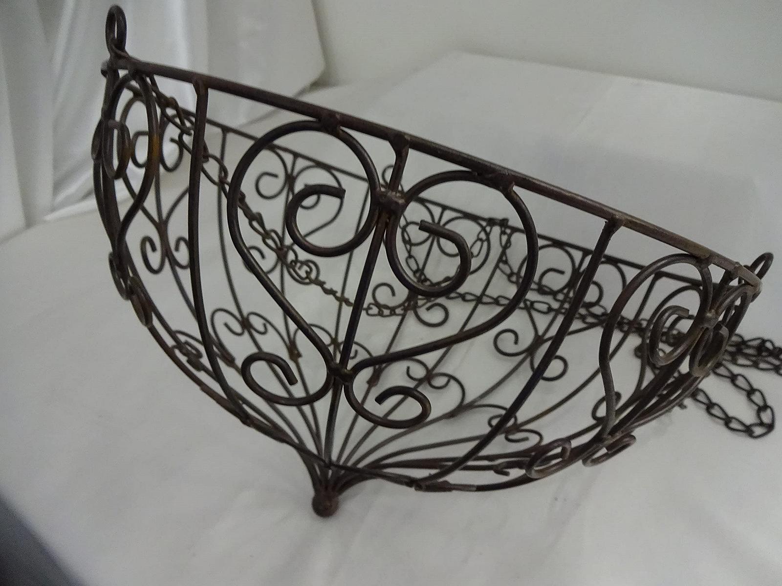 Підвісний кошик Kettecm металевий 30х20х75 см, фото №2