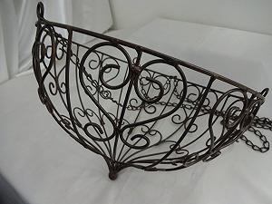 Підвісний кошик Kettecm металевий 30х20х75 см synthetic.ua - Фото 1