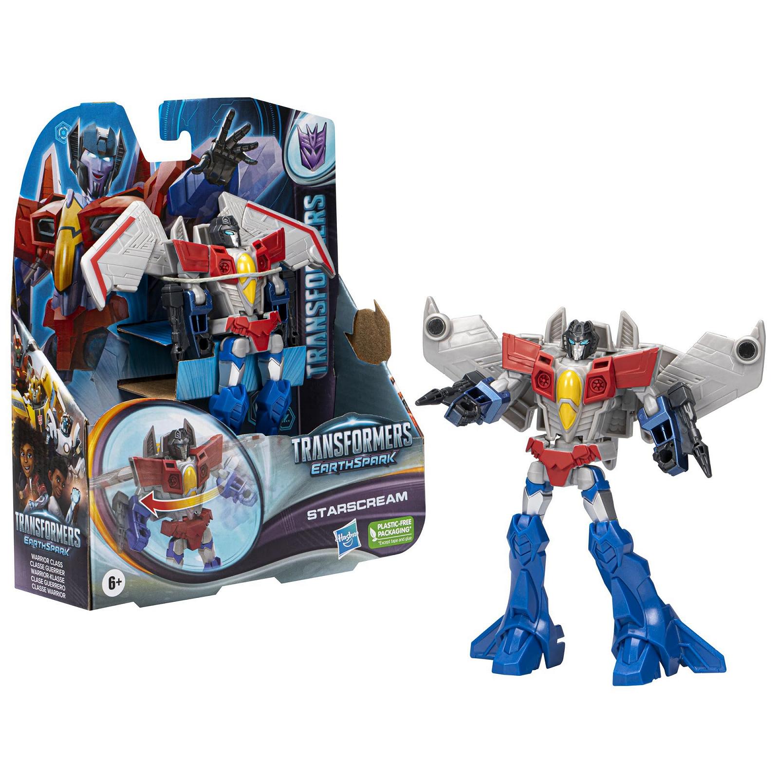 Фигурка-трансформер EarthSpark Warrior Класса Starscream, 12,5 см, фото №1
