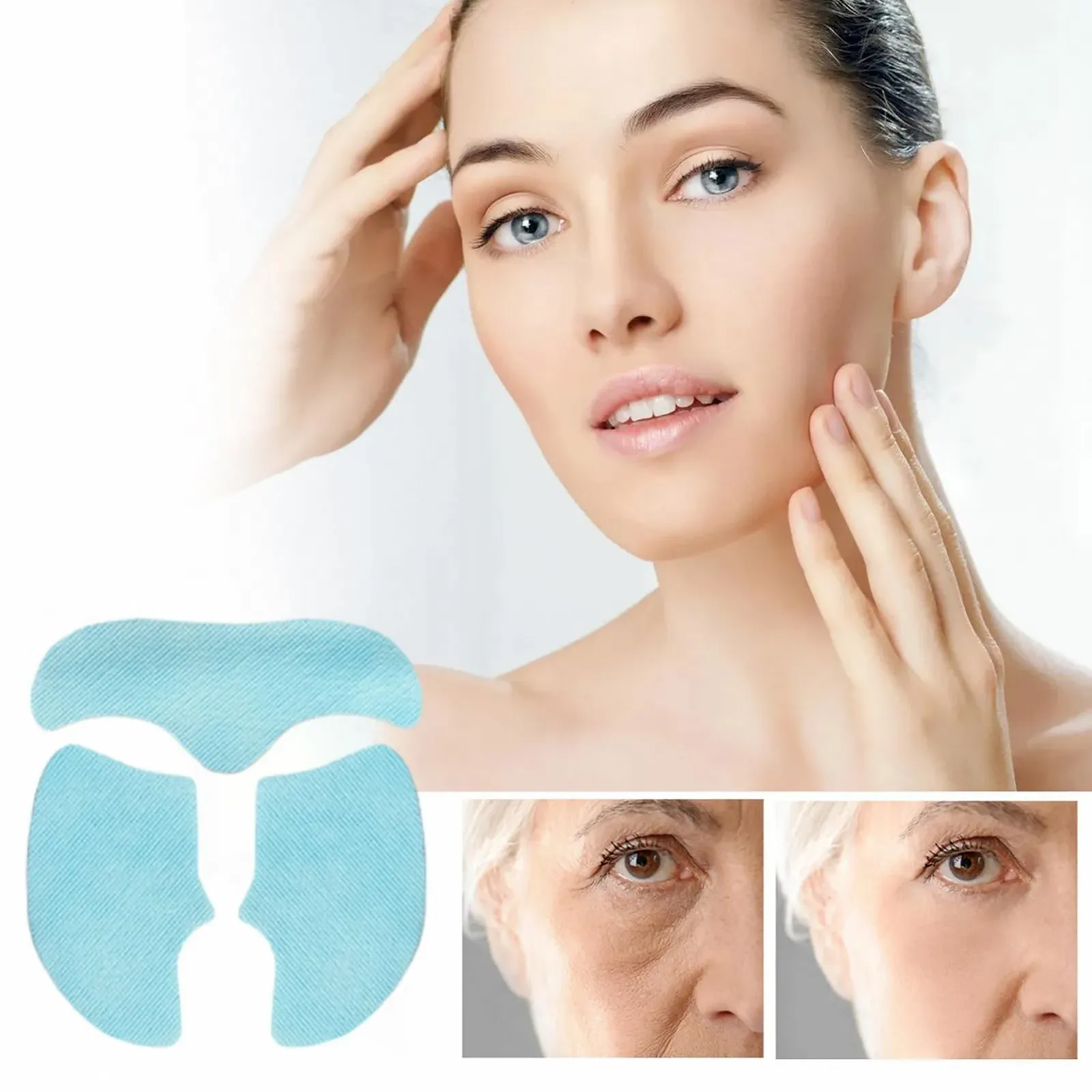 Ліфтинг Патчі для Обличчя Brightening Face Tape для Підтяжки та Зміцнення Шкіри, фото №3