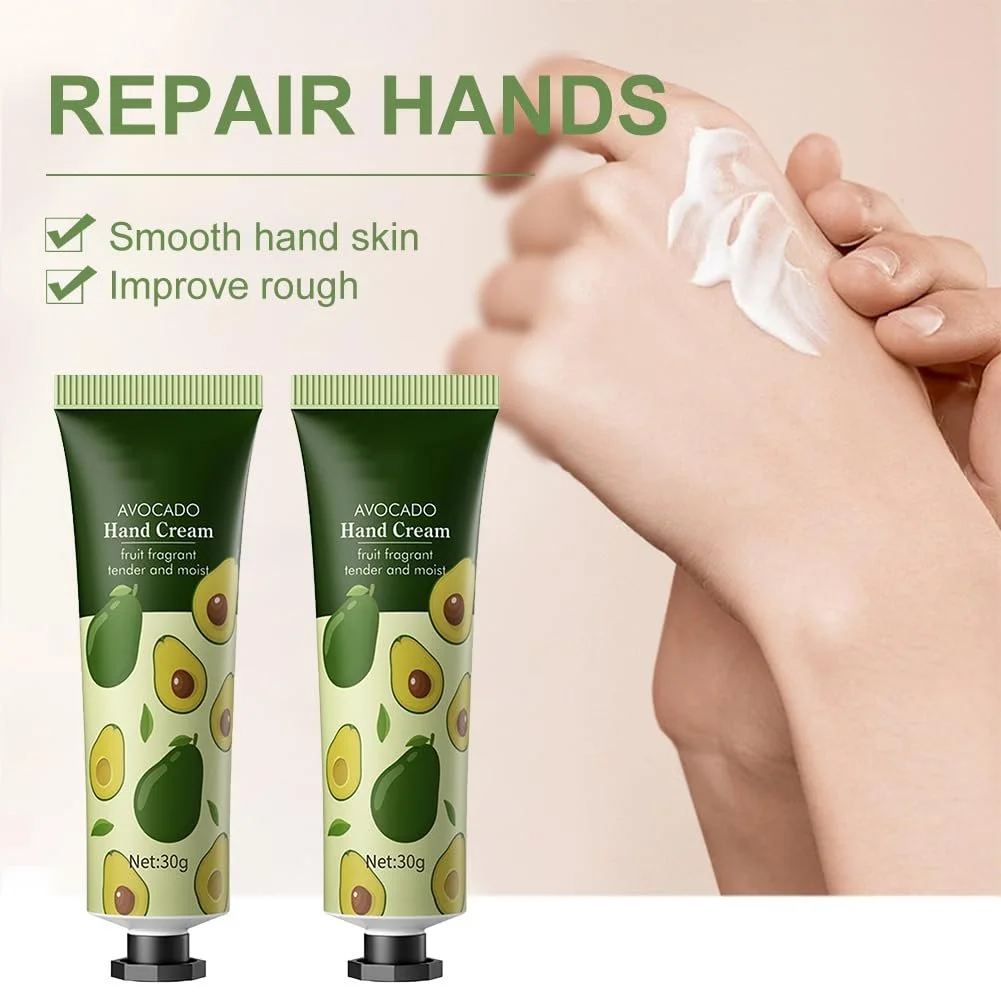 Крем для рук Avocado Зволожуючий крем для рук для грубої, потрісканої шкіри 2 шт, фото №2 Крем для рук Avocado Зволожуючий крем для рук для грубої, потрісканої шкіри 2 шт, фото №2