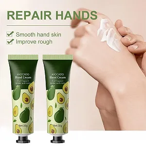 Крем для рук Avocado Зволожуючий крем для рук для грубої, потрісканої шкіри 2 шт synthetic.ua - Фото 1