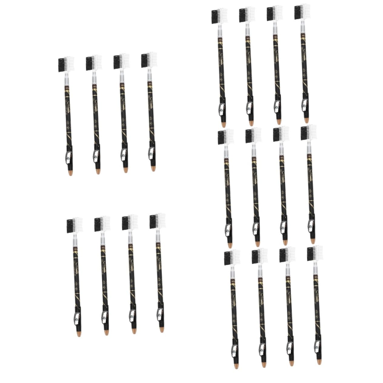 Набір Healvian 20 штук олівець для брів із точилкою, фото №1