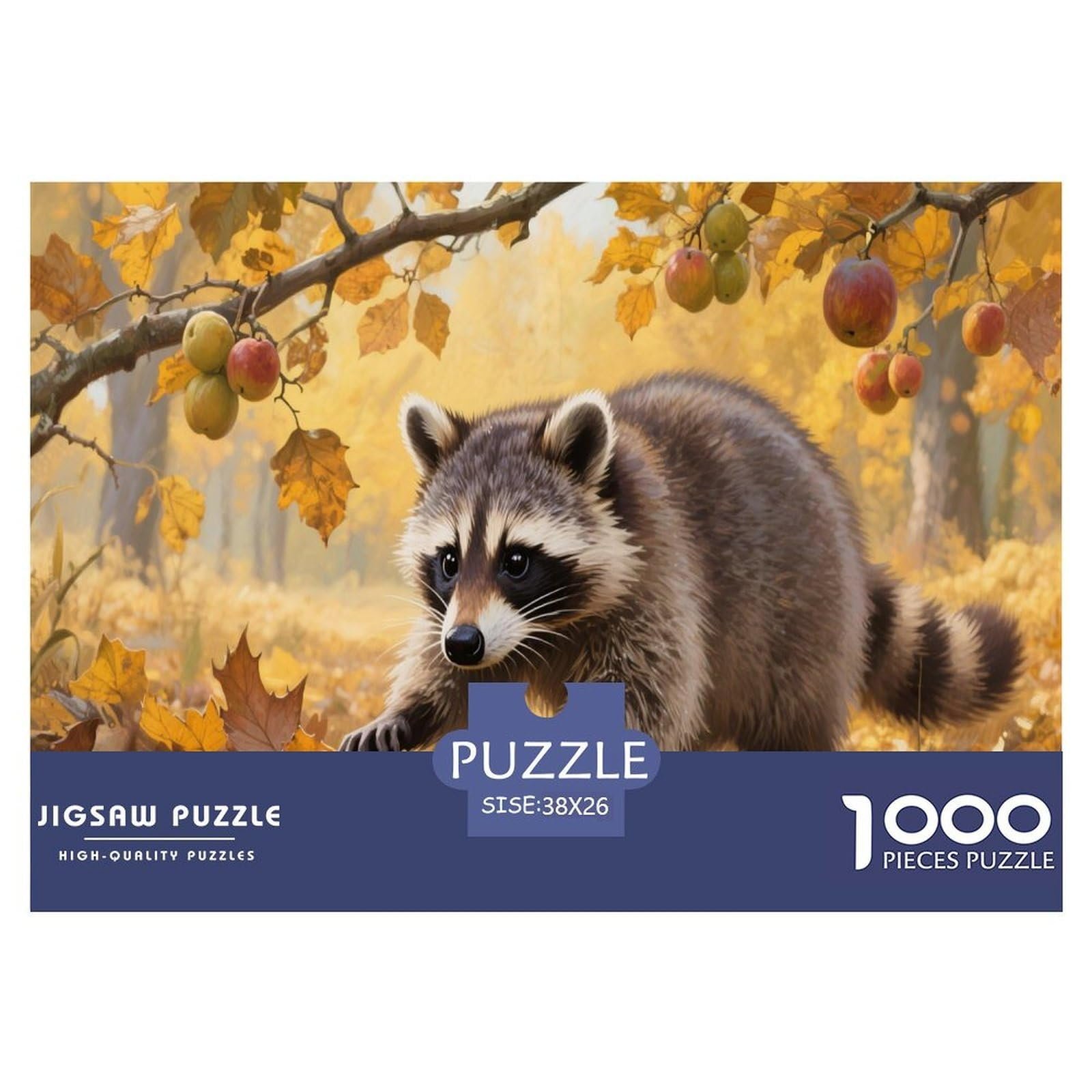 Пазл Енот 1000 элементов 38 x 26 см, фото №1