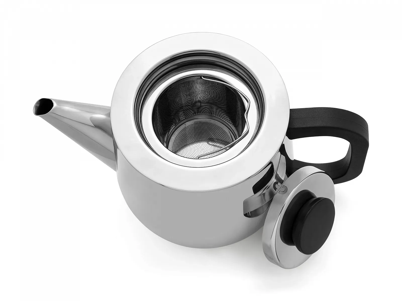 Чайник-заварник Bredemeijer 1.0 літр з фільтром-сіткою з нержавіючої сталі для розсипного чаю, фото №5