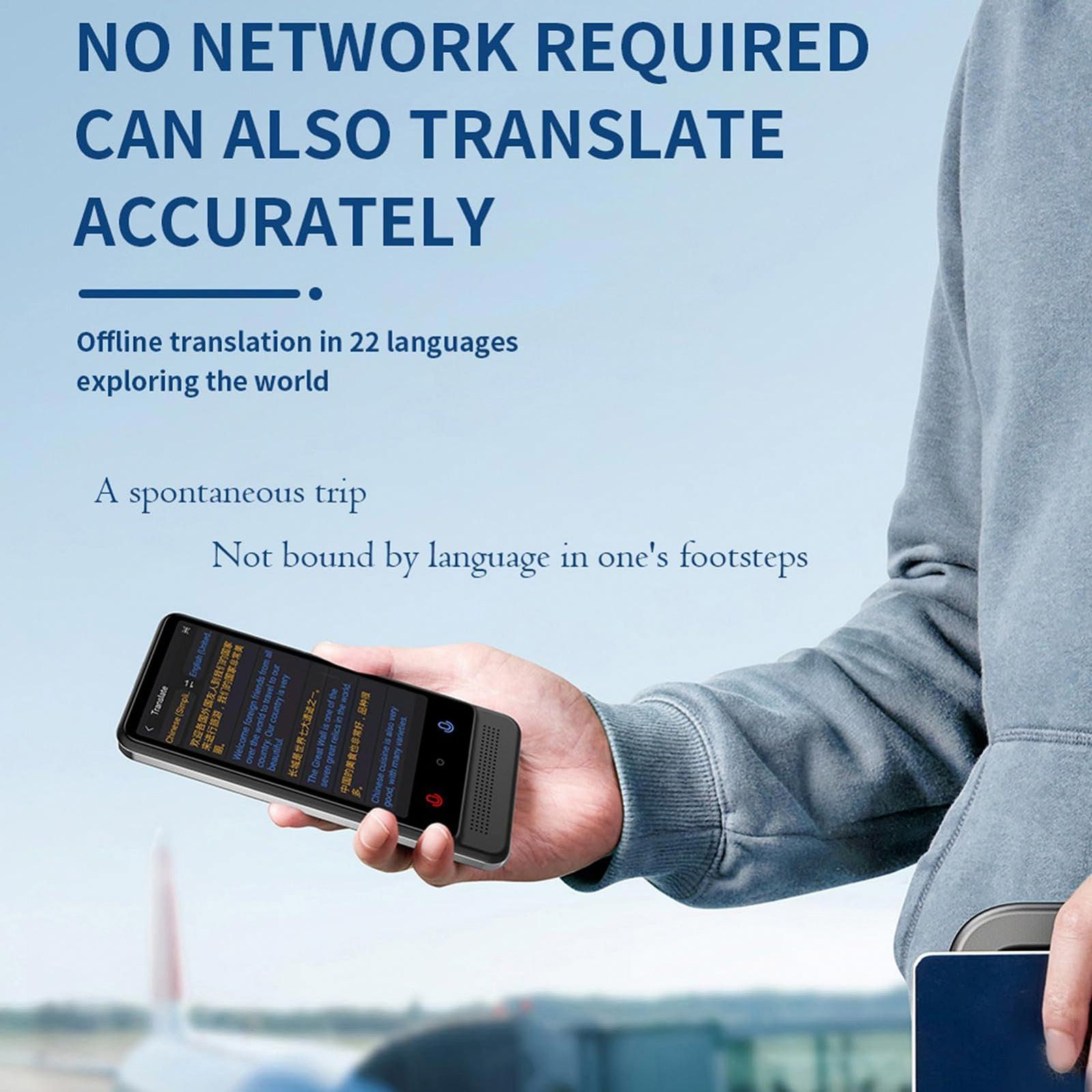 Перекладач мов KI VBESTLIFE, двосторонній у реальному часі, фото №3