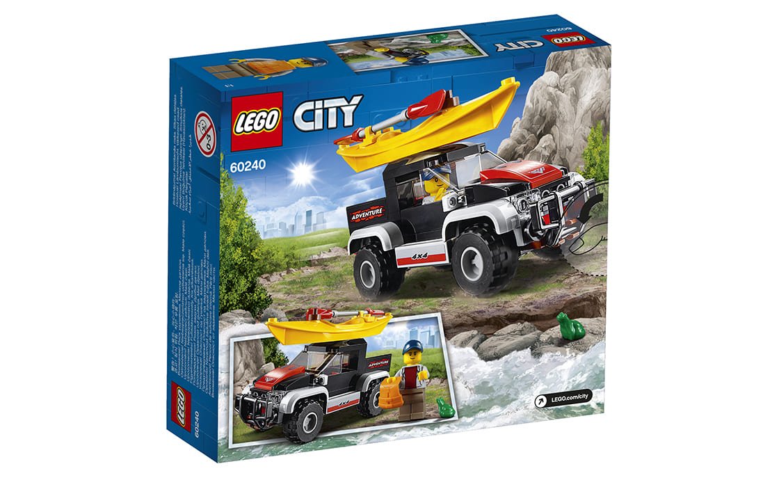Конструктор Лего LEGO City Пригоди на байдарках (60240), фото №3