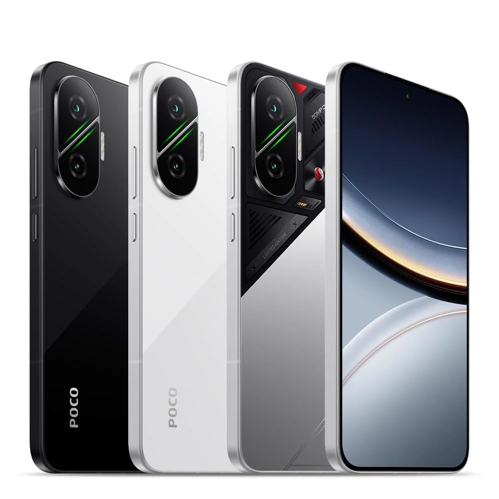 Смартфон XIAOMI Poco F7, 12 + 512 ГБ, Белый, Snapdragon 8s Gen 4, Аккумулятор 6500 мАч, Камера Sony 50 Мп с OIS, Дисплей AMOLED 6,83 дюйма 1,5K 120 Гц, фото №4